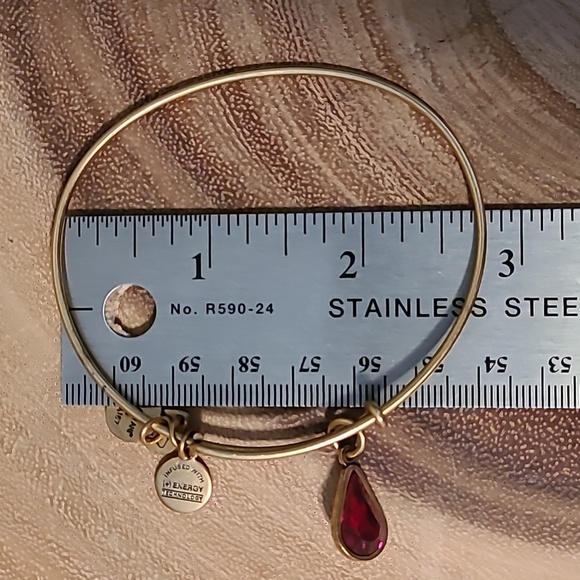 EUC Alex and Ani gold-tone bracelet - Picture 4 of 5